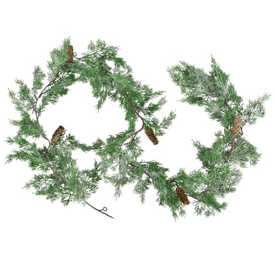 Jouluköynnös muovi Mondex Viridis 180cm vihreä 1kpl