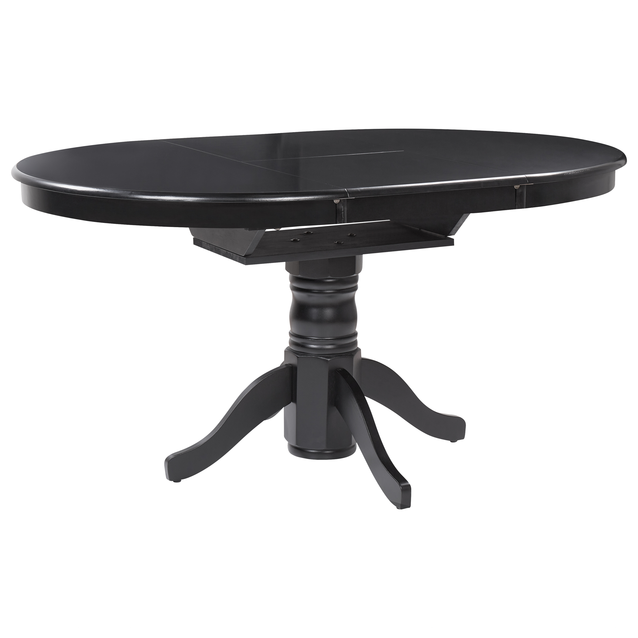 Jatkettava ruokapöytä AKRON Musta 106/150 cm 106 cm