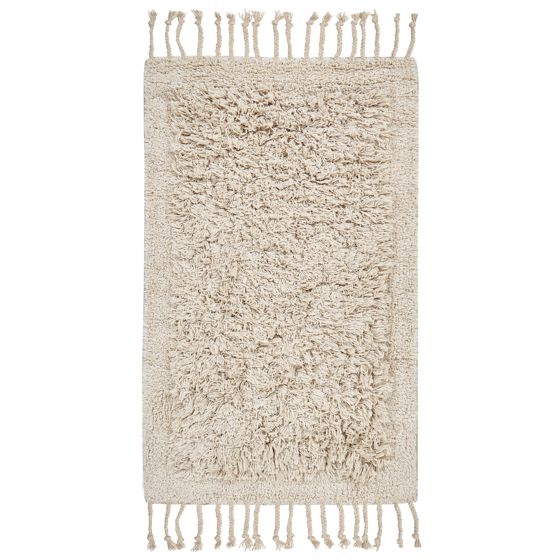 Kylpyhuonematto OLTAN Beige 50 x 80 cm Puuvilla