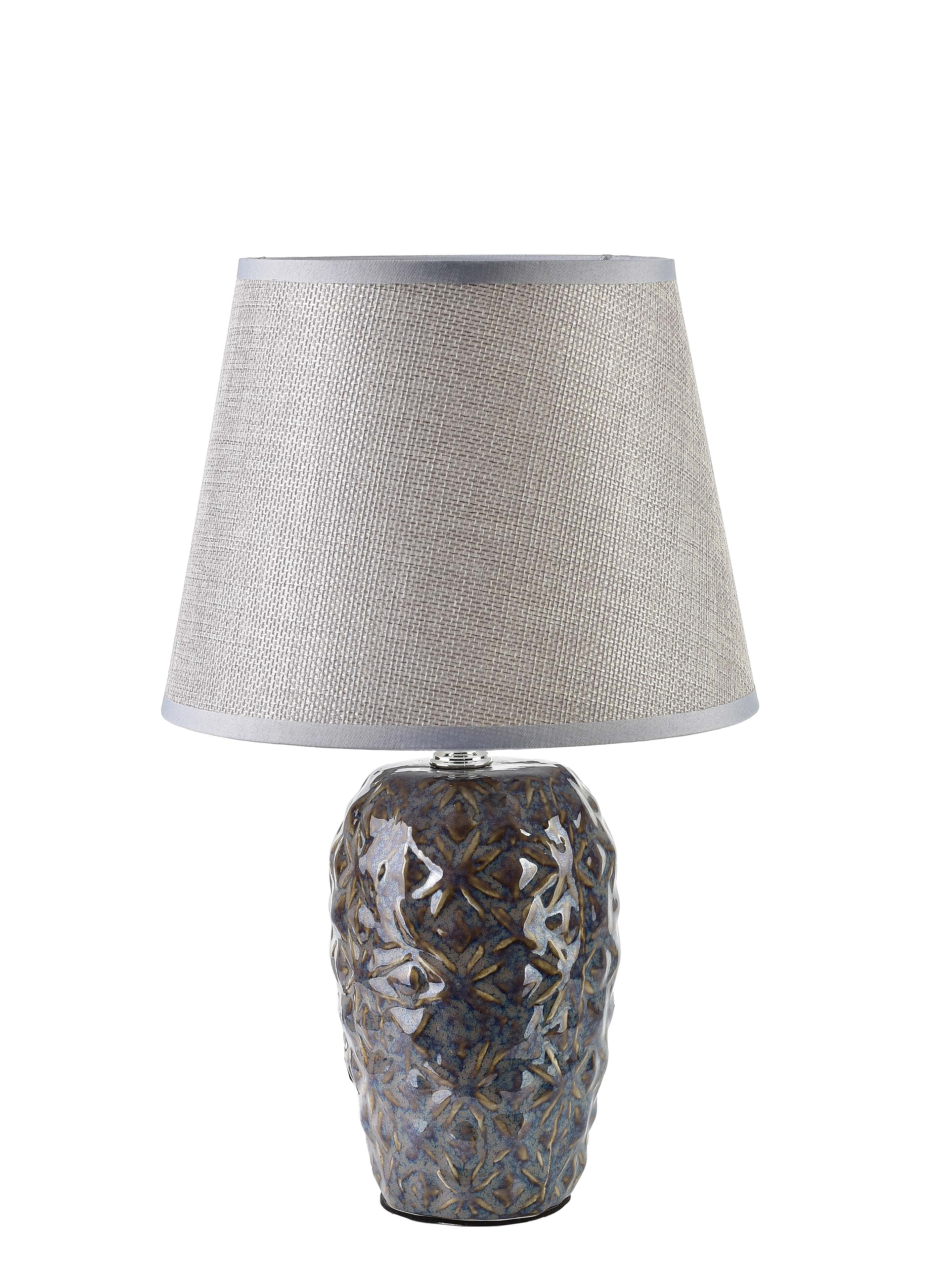 Pöytävalaisin keramiikka Mondex Leti Rustic 9x9x31 ruskea 1pc