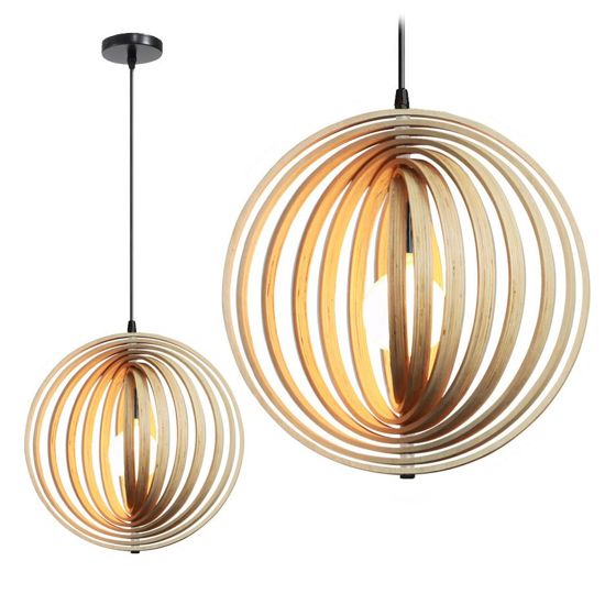 TOOLIGHT riippuva kattovalaisin APP1278-1CP BOHO beige, 42x42x42cm