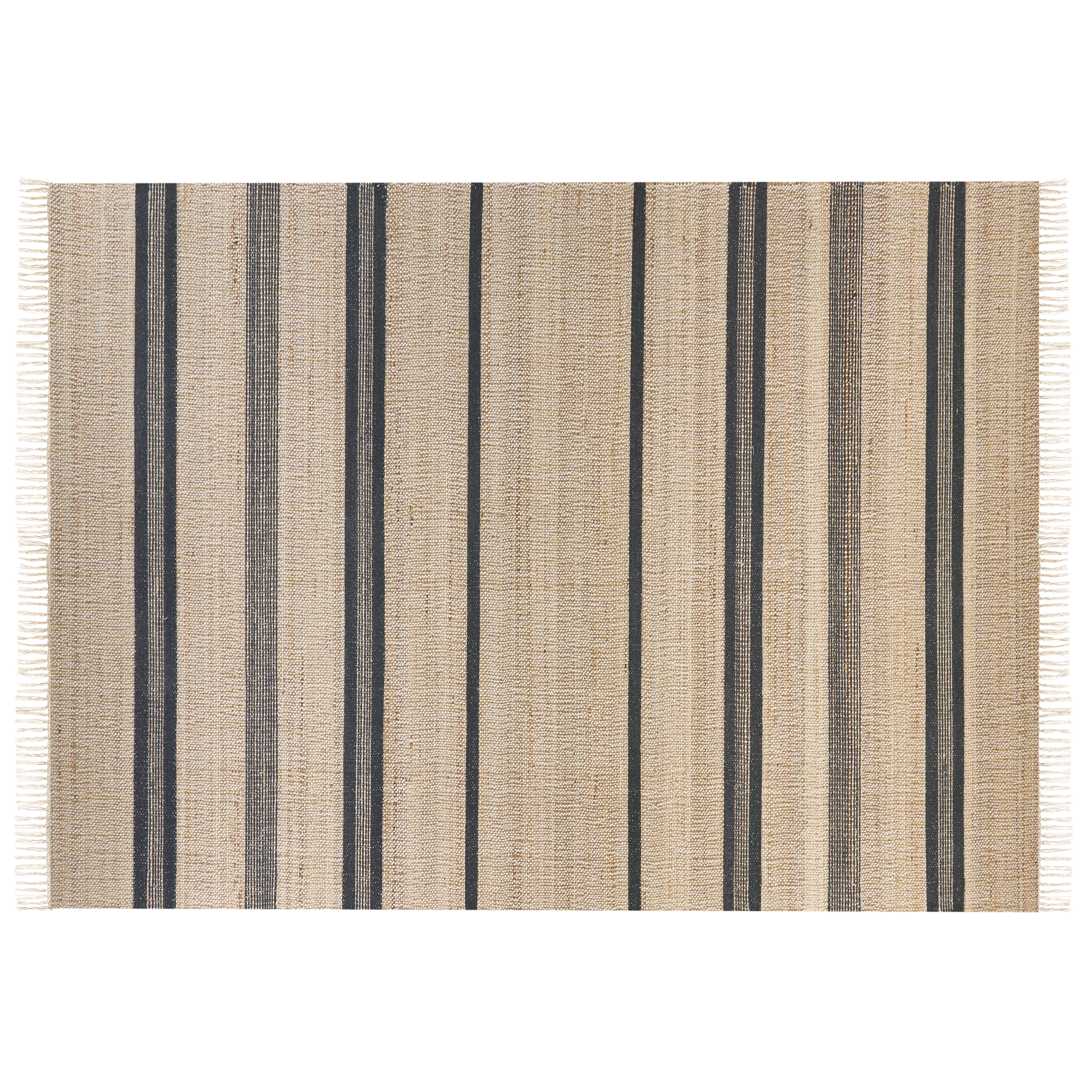Matto TALPUR Grafiitinharmaa 160 x 230 cm Juutti