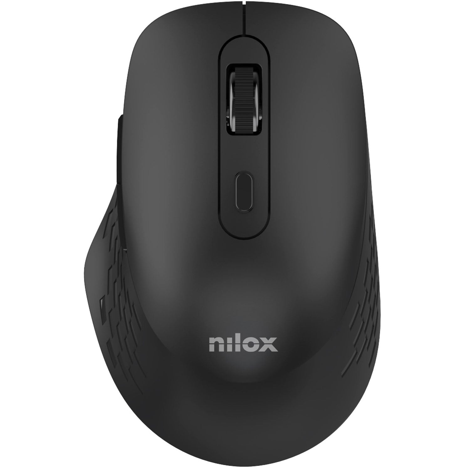 Langaton kaksoistilahiiri, äänetön, Bluetooth + RF, musta