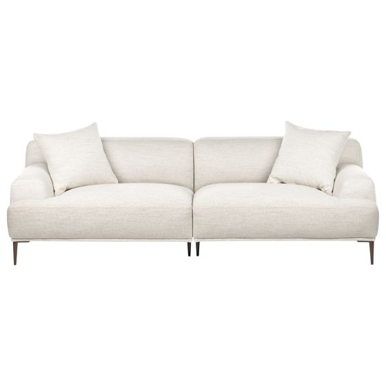 Sohva MATILA kangas Vaaleanbeige 3-istuttava