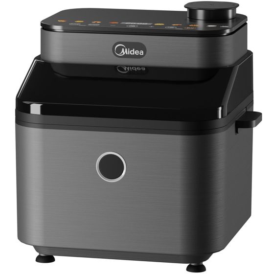 Airfryer Juicylockilla ja ikkunalla 7 litraa