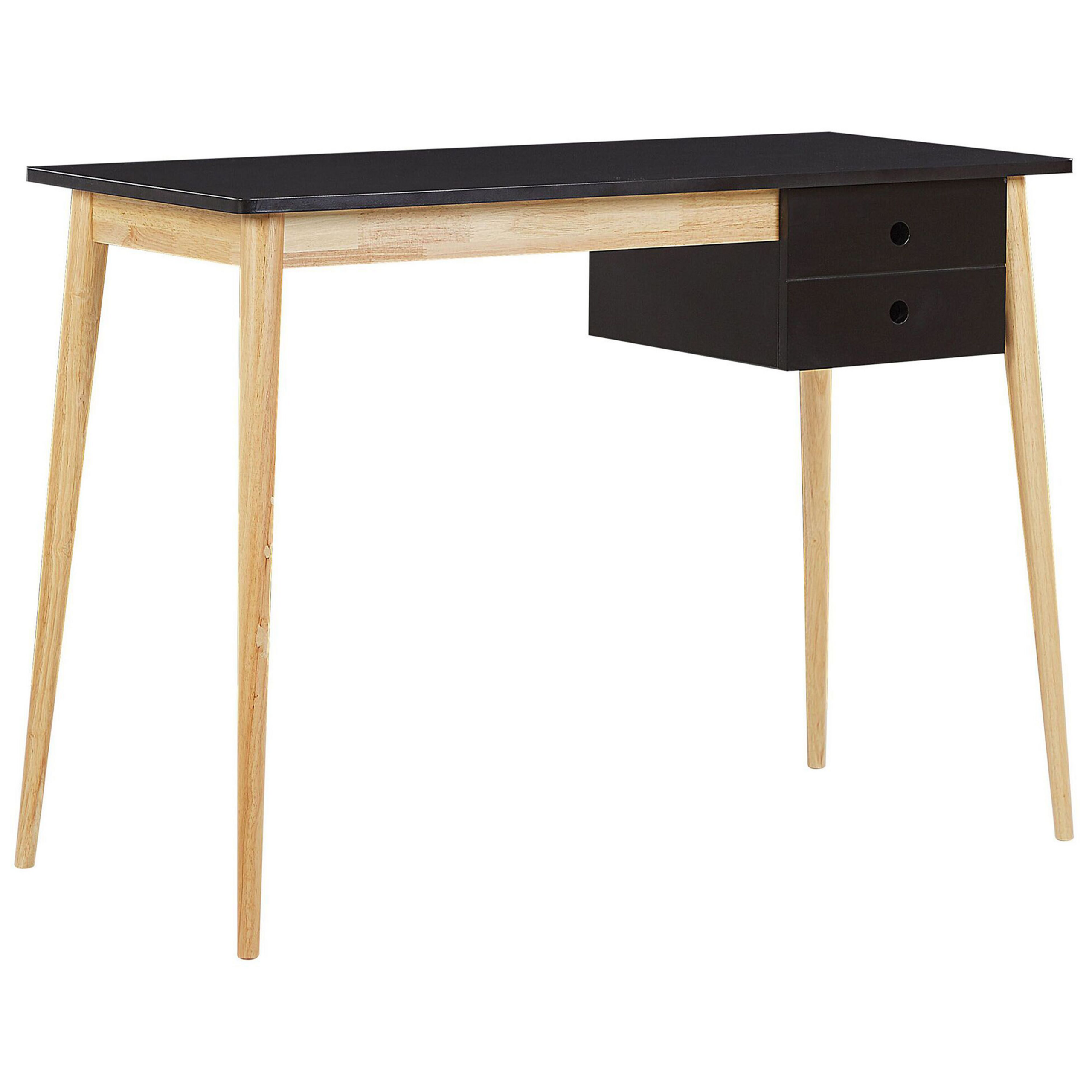 Työpöytä EBEME Musta 106 cm 48 cm säilytystila