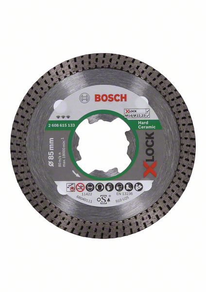 Bosch Best for Ceramic X-LOCK -Timanttikatkaisulaikka 85 mm