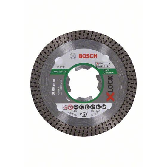 Bosch Best for Ceramic X-LOCK -Timanttikatkaisulaikka 85 mm