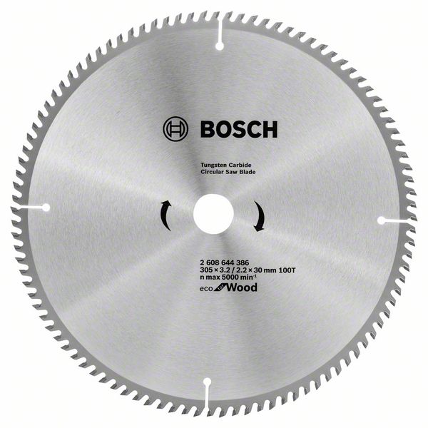 Bosch Eco for Wood -Pyörösahanterä 305x30 mm, 100 hammasta