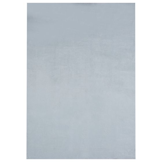 Tekoturkismatto MIRPUR Vaaleanharmaa 160 x 230 cm