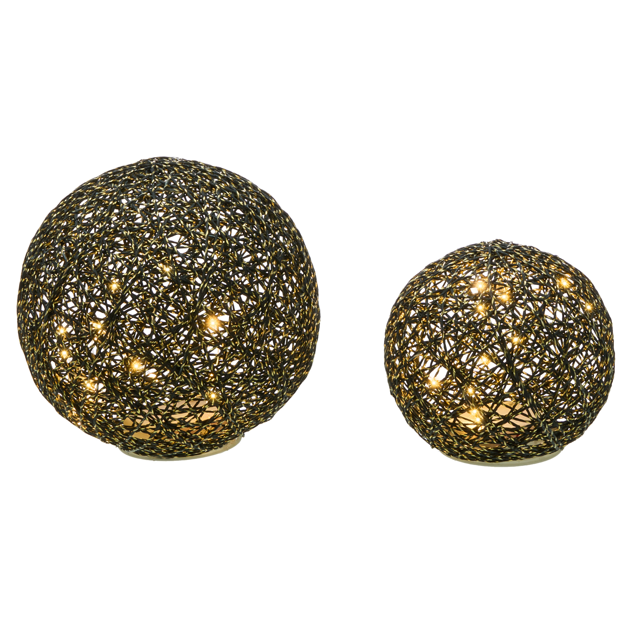 Joulukoriste BOLMEN 15/20 cm Joulupallo Musta