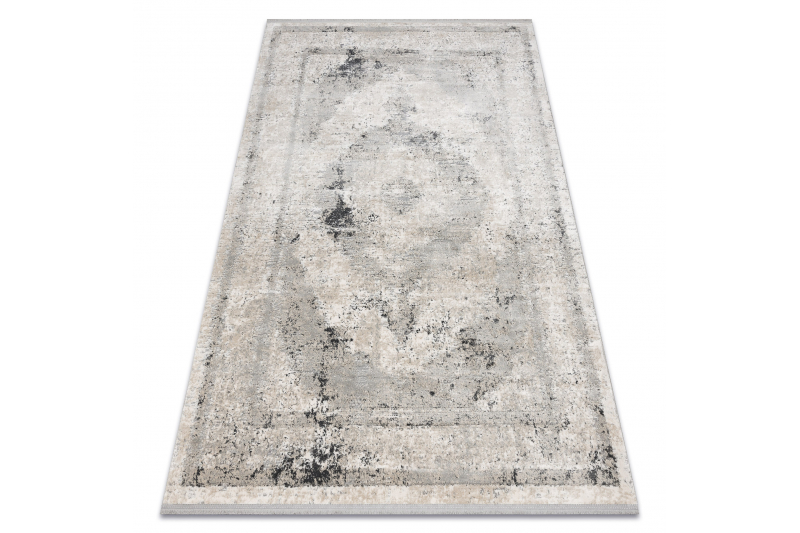 Matto moderni TULS 51321 Vintage, rosetti, väri beige / harmaa 140x190 cm