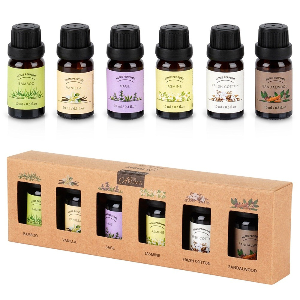 Eteeristen öljyjen setti 10 ml 6 kpl.