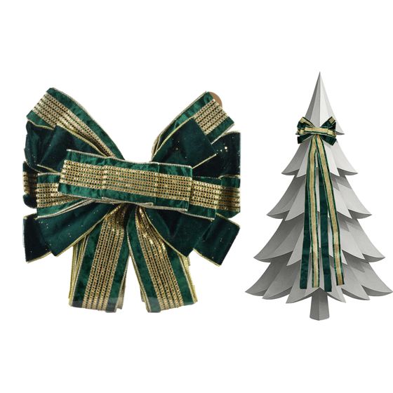 Rusetti sametti SANTA LILA 32x130 vihreä 1kpl