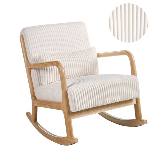 Keinutuoli SORSELE vakosametti Valkoinen