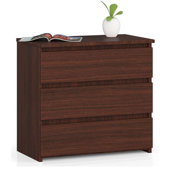 Akord Lipasto 3 laatikkoa Wenge 60x35x57