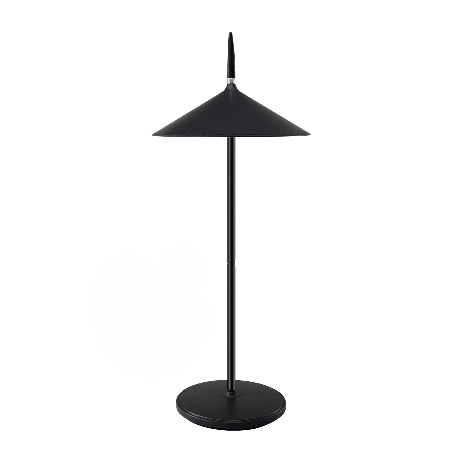 NETTLIFE Langaton LED - kosketusyövalaisin, Musta Himmennettävä, Pöytävalaisin 1800mh A, Ladattava USB:llä, Sisäänrakennettu, LED Jatkuvasti, IP44