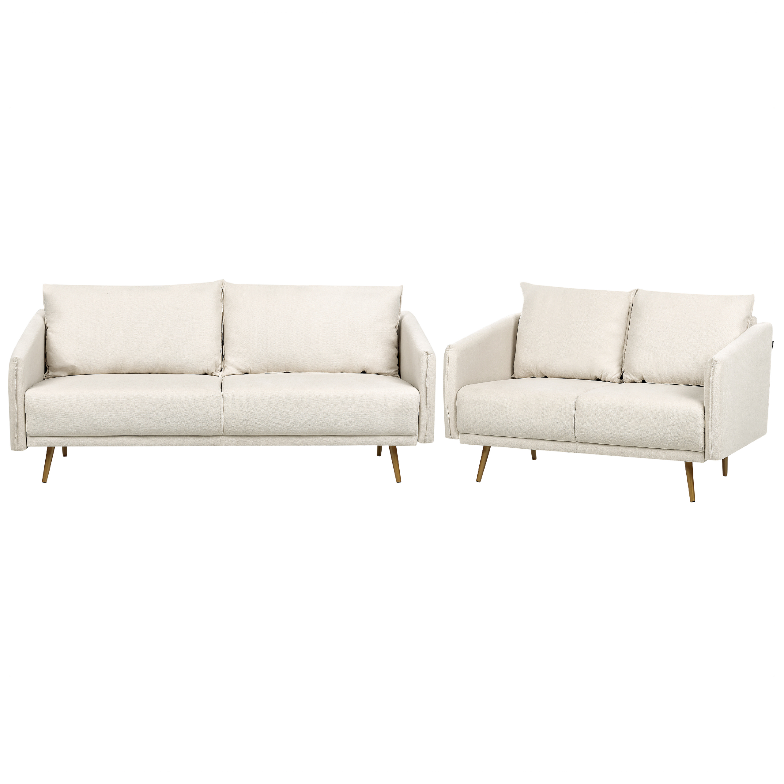 Sohvaryhmä 5-istuttava MAURA kangas Vaaleanbeige