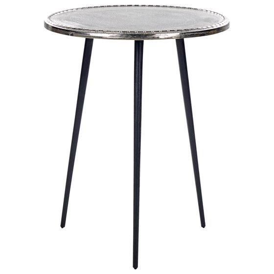 Sivupöytä TELFER metalli Hopea