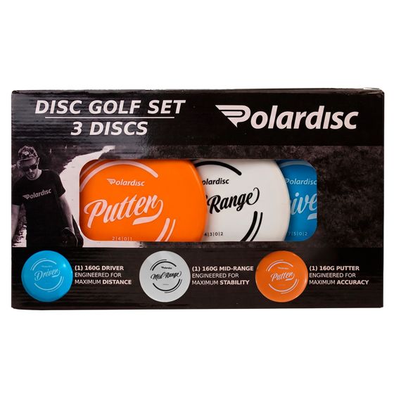 Polardisc frisbeegolf kiekkosetti
