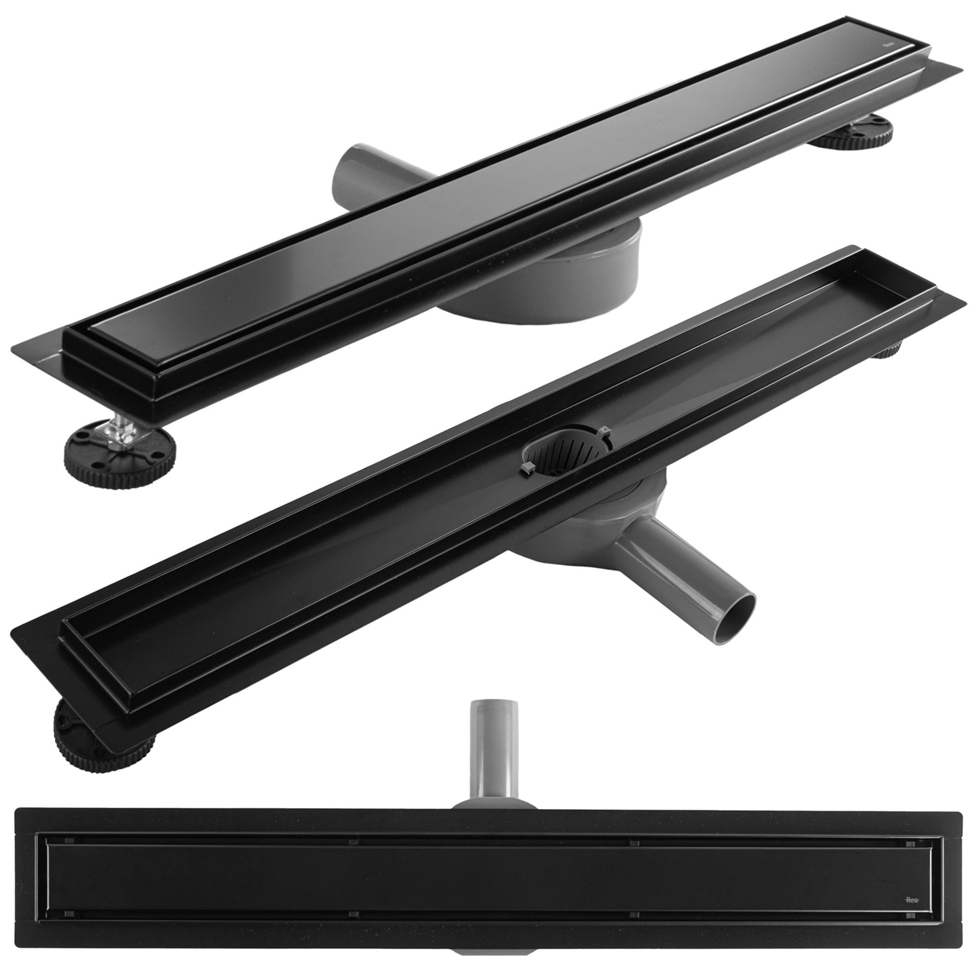 REA Linjalattiakaivo NEOX PRO 70 musta, 74X11X6,5CM