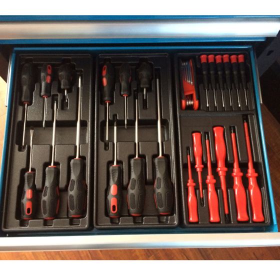 Timco työkaluvaunu työkaluilla 6 ltk 220-osainen