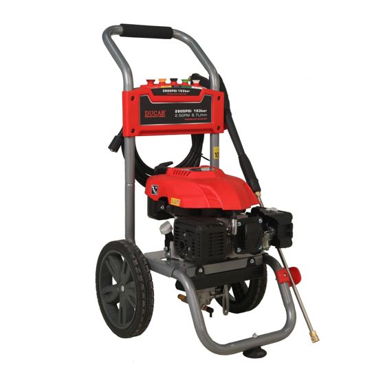 Ducar imevä polttomoottori painepesuri DGPW2800V 193 bar