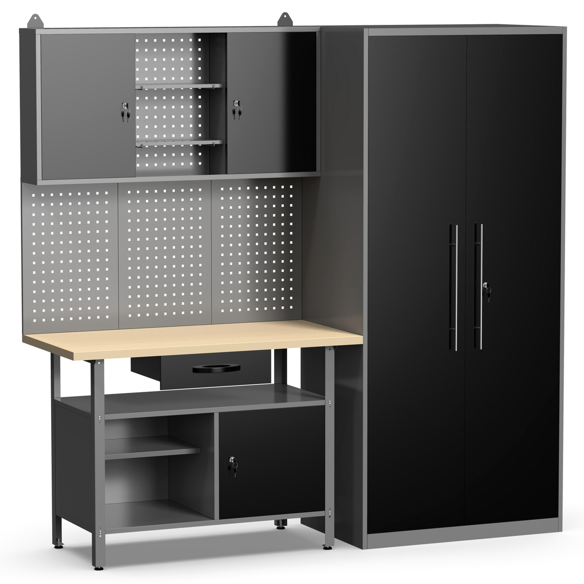 Timco työkalukaapisto Pro+ 210x60x200 cm