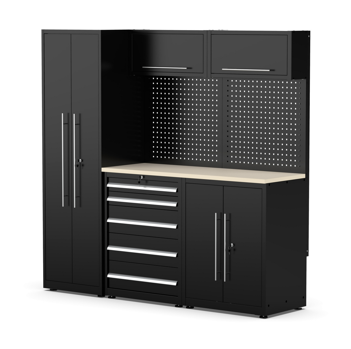 Timco työkalukaapisto Suberb 210x55x205 cm