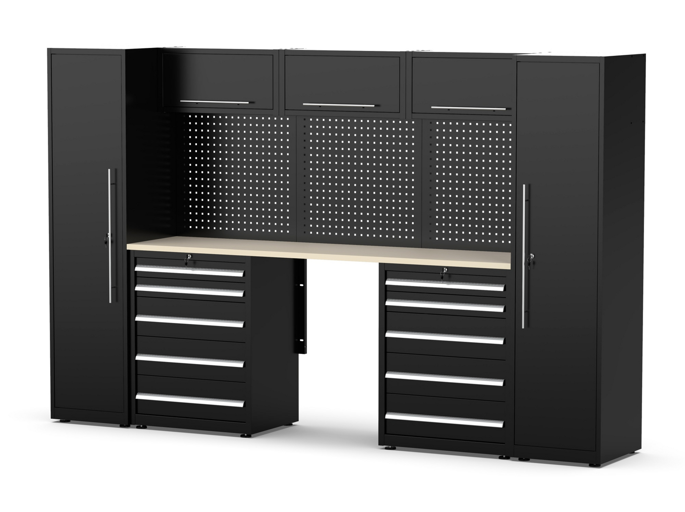 Timco työkalukaapisto Elite 325x55x205 cm