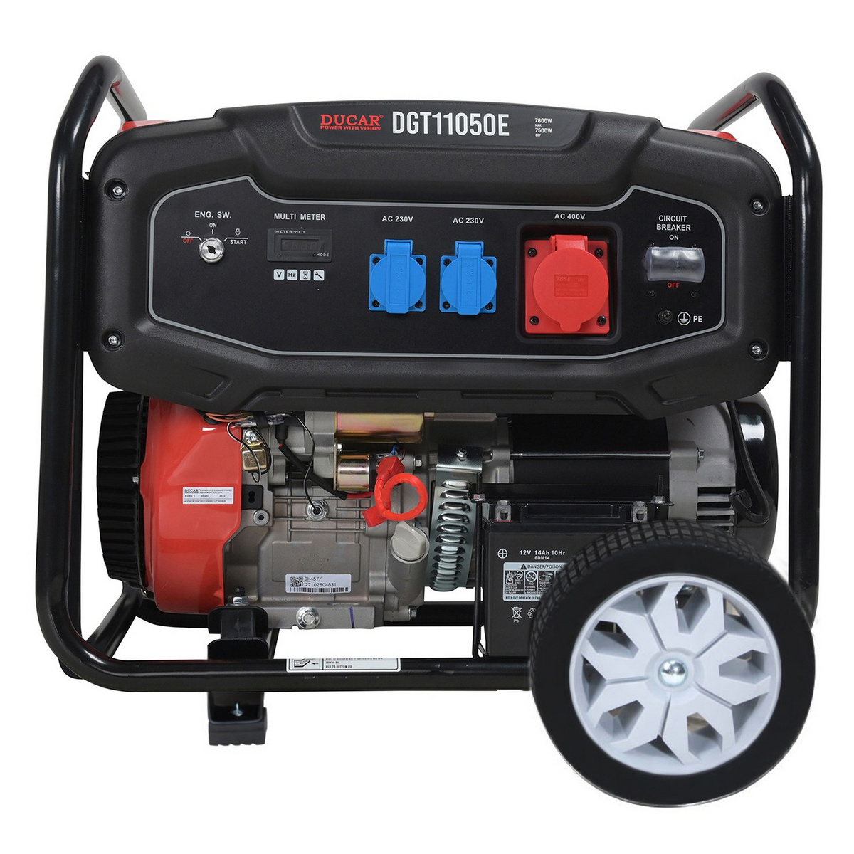 Ducar aggregaatti DGT11050E