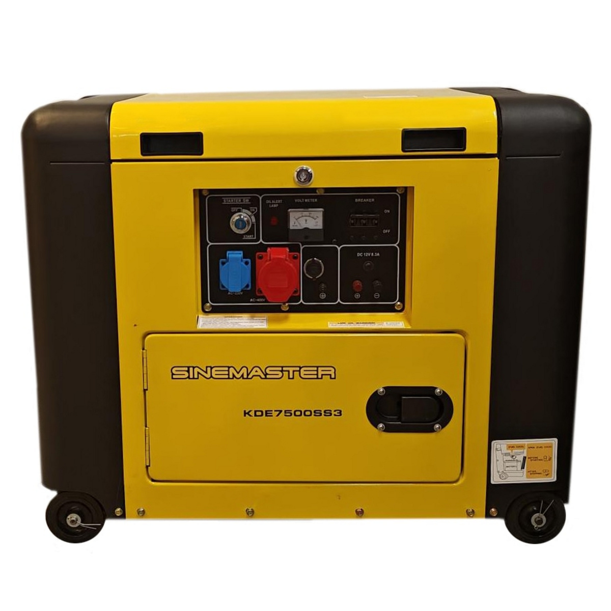 Sinemaster diesel aggregaatti KDE7500SS3 400 V