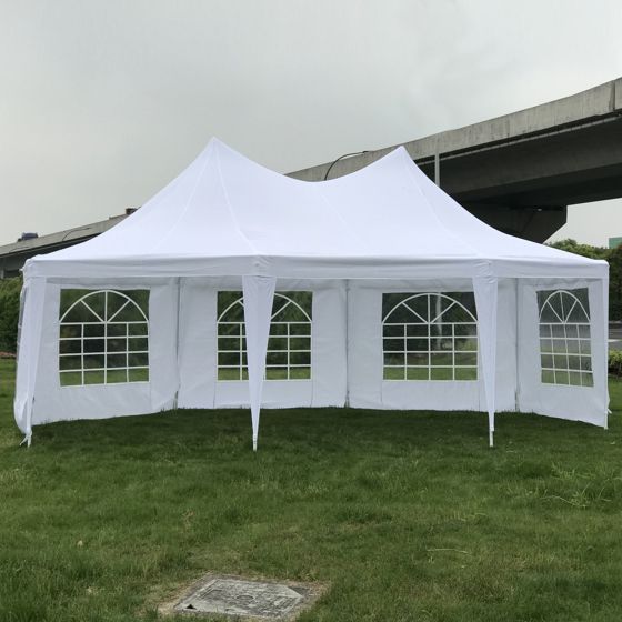 Green Land 10-kulmainen juhlateltta 6,5x8,9 m