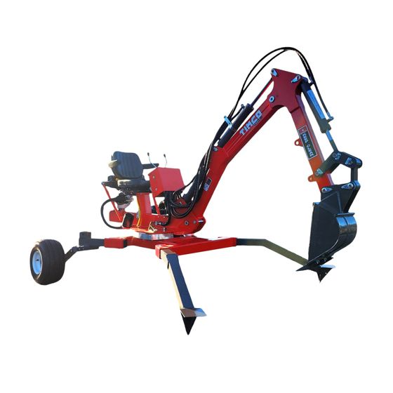 Timco kaivuulaite ATV-570R 360 astetta pyörivä 15 hp moottorilla ja 30 cm kauhalla