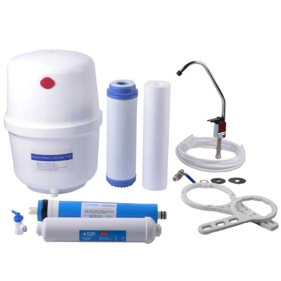 Adwasys 4-vaiheinen käänteisosmoosi vedenpuhdistusjärjestelmä RO280