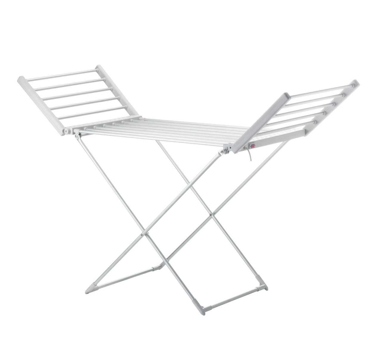 Innosanit lämmittävä siivekkeellinen pyykinkuivausteline