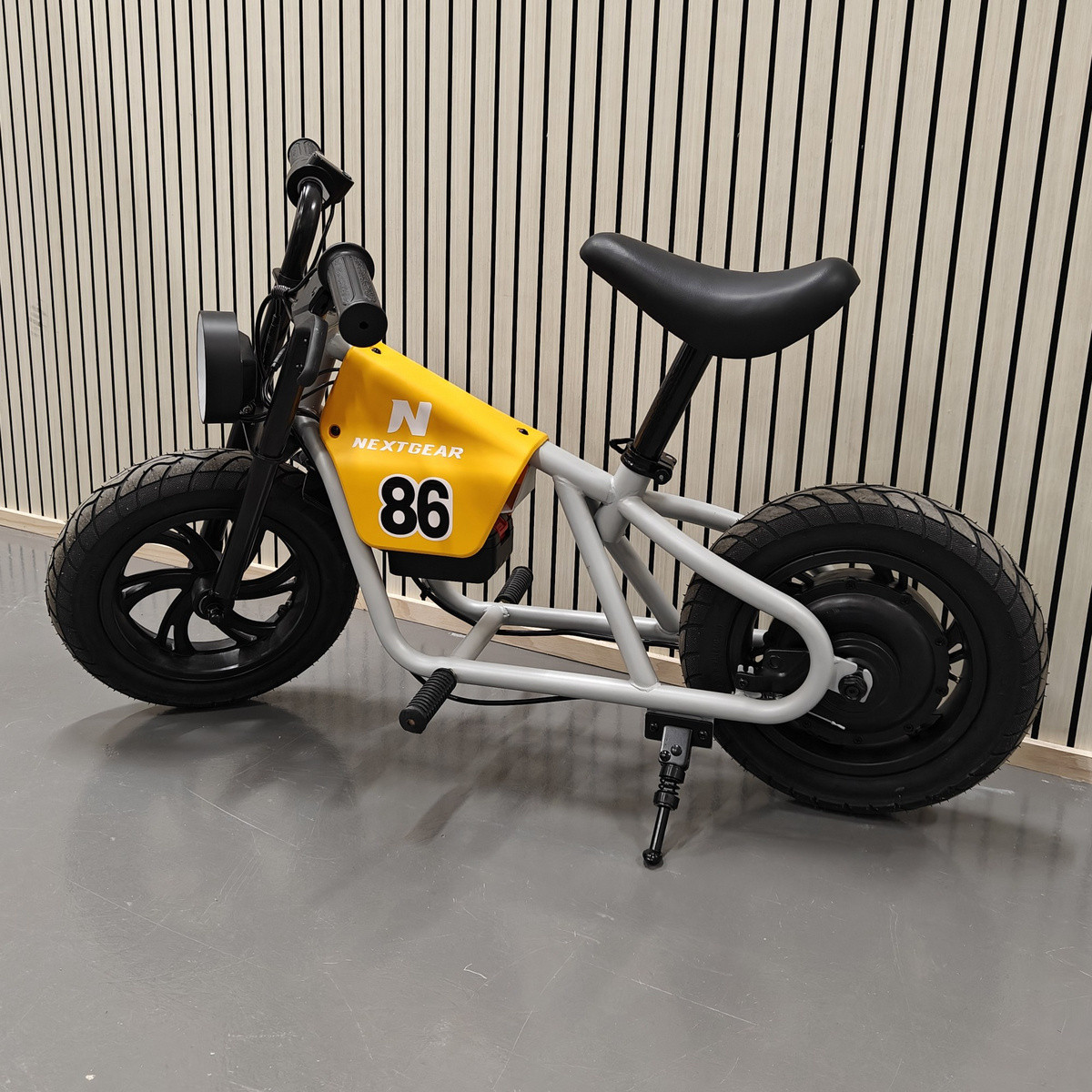 Nextgear sähköpotkupyörä E-Cruiser Mini+ keltainen