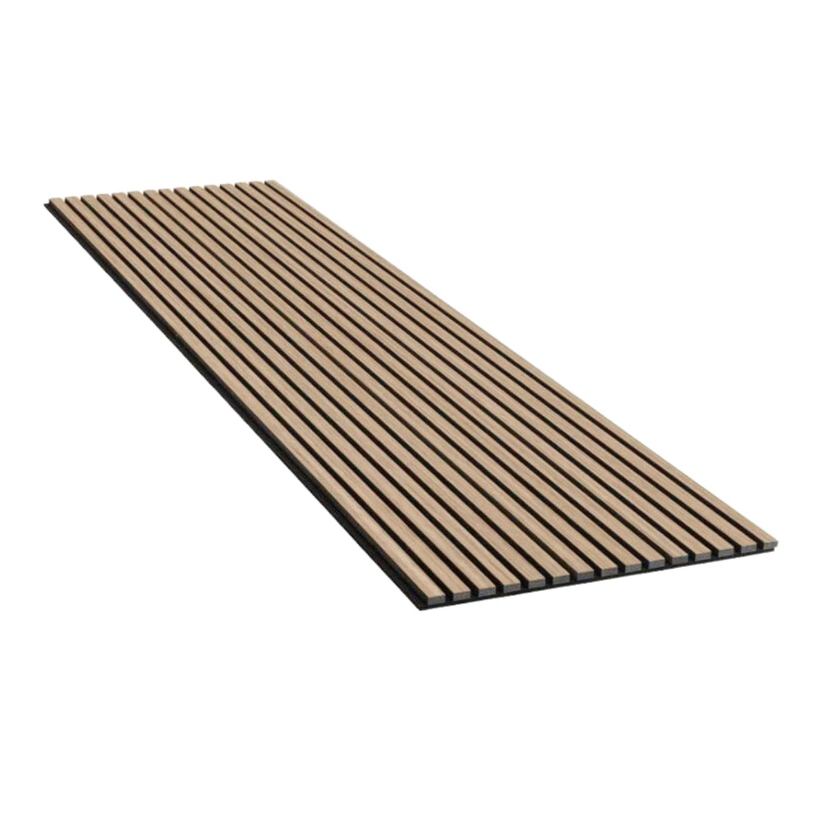 Evella puuviilupintainen akustiikkalevy 3D VN27 2400x600 mm tammi