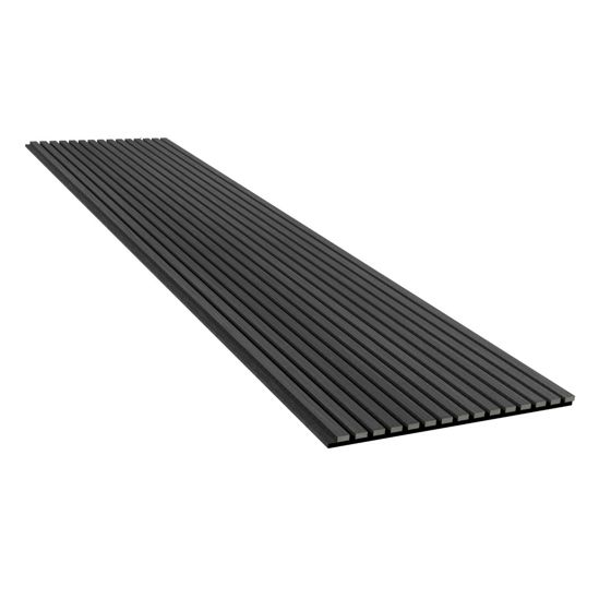 Evella puuviilupintainen akustiikkalevy VN27 2400x600 mm musta tammi