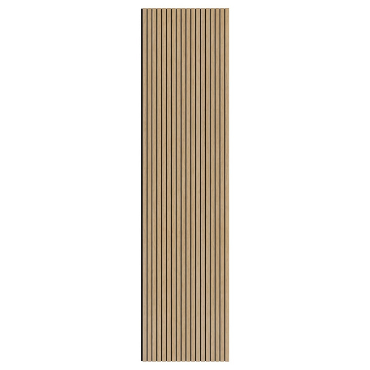 Evella puuviilupintainen akustiikkalevy Slim Line 2650x594 mm tammi