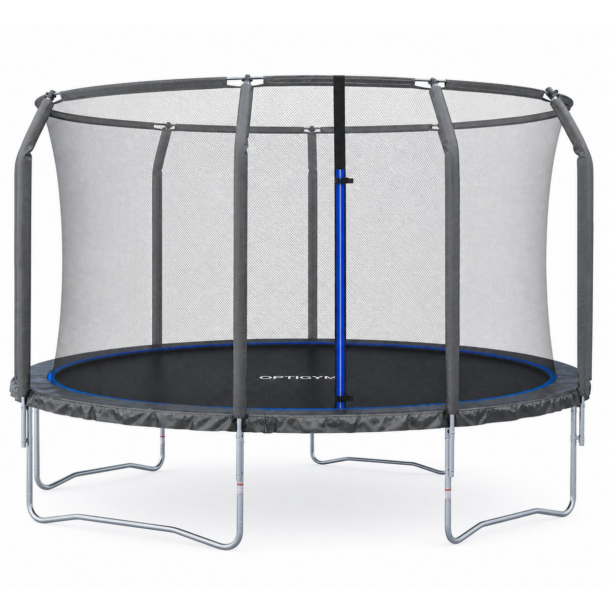 OptiGym trampoliini Sky 4.3 m turvaverkolla