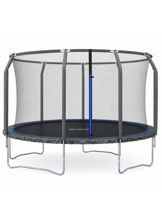 OptiGym trampoliini Sky 4.3 m turvaverkolla