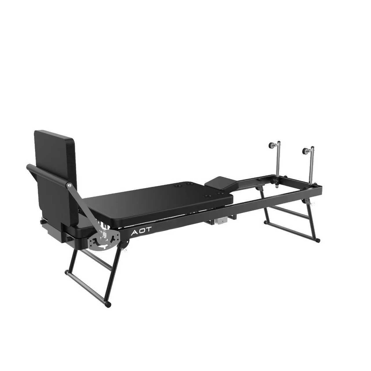 AOT pilateslaite Reformer R2 musta