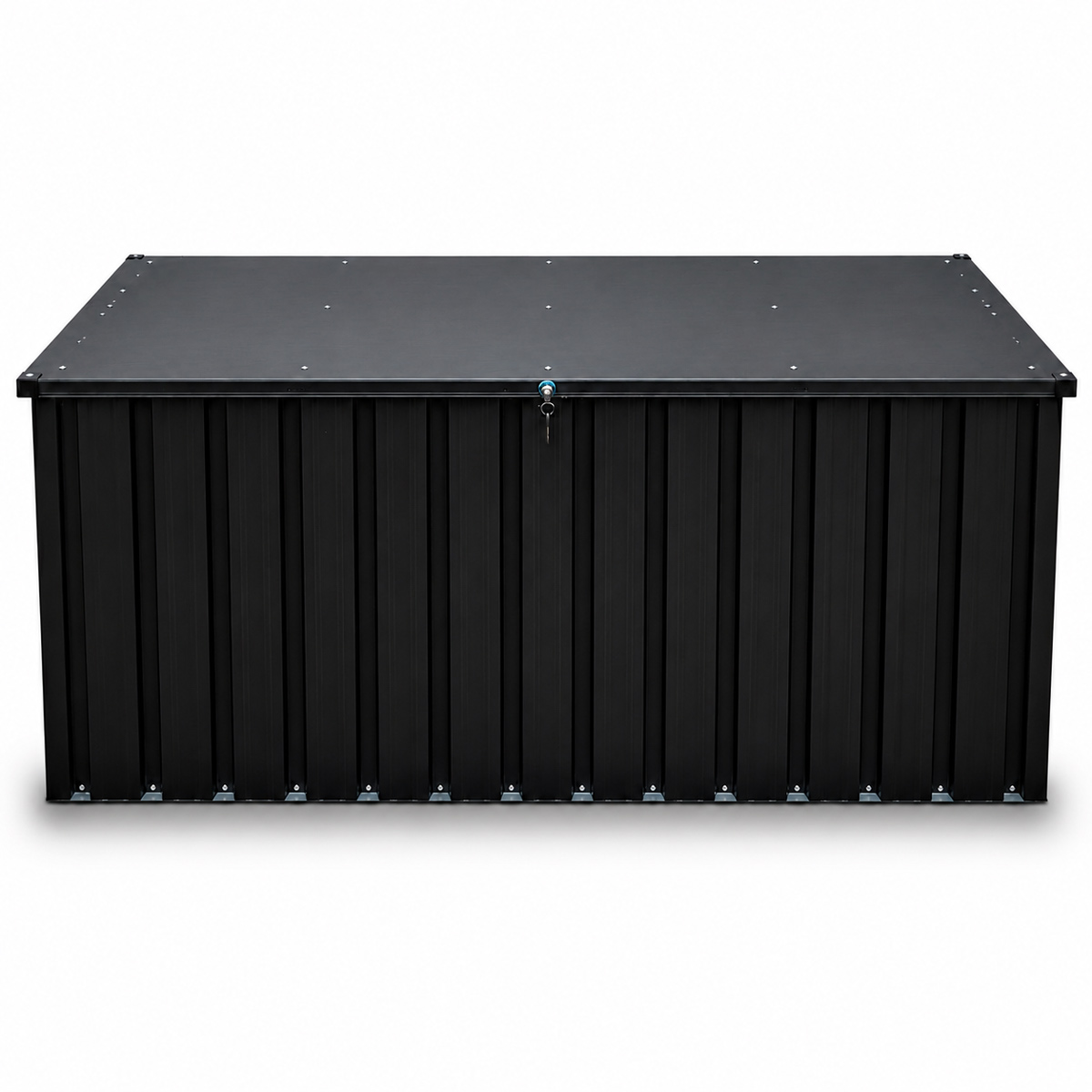 Fornorth Säilytyslaatikko ulos 183x88x94cm 1303L, musta