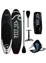 Deep Sea SUP-lautasetti Kayak Pro 300cm, Musta