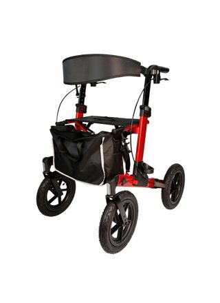 Arvo Rollaattori Outdoor, punainen