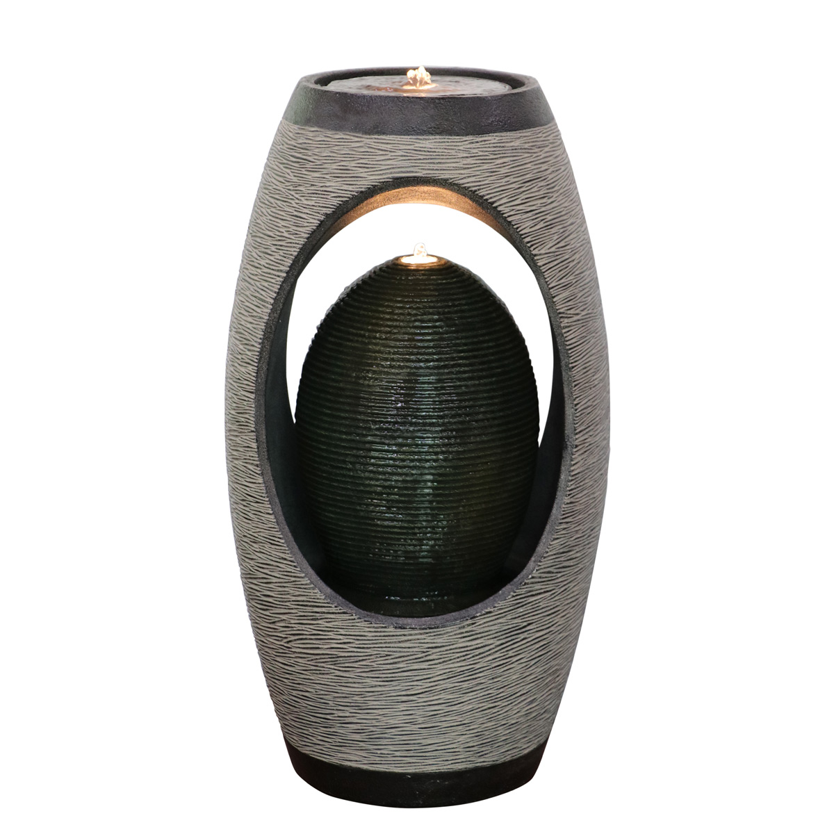 Lykke Suihkulähde Cascade LED-valoilla