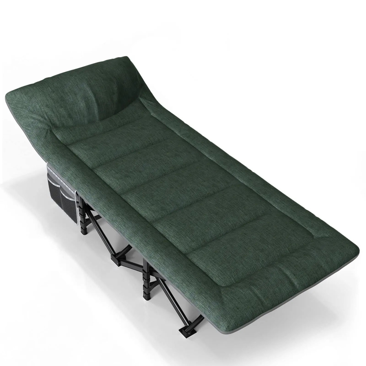 Nordcore Retkisänky Premium, Vihreä- 190x68x40cm - max 200kg