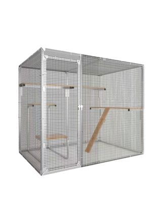 Trekker Kissan ulkohäkki 2,5x1,5x1,95m