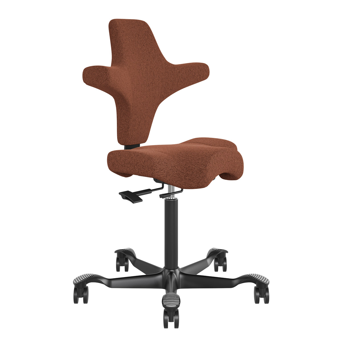 Lykke Ergonominen Työtuoli Comfort, Oranssi